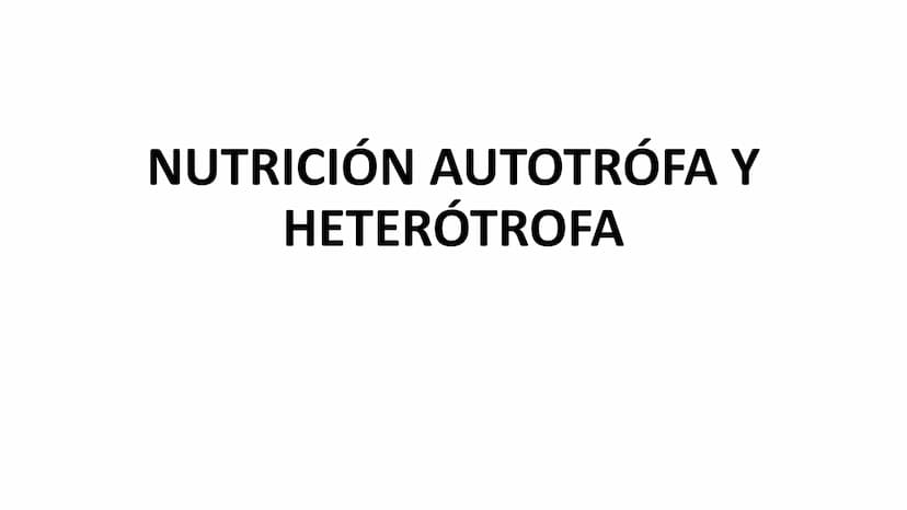 NUTRICIÓN AUTOTRÓFA Y
HETERÓTROFA NUTRICIÓN ANIMAL
NUTRICIÓN
Proceso digestivo
Transporte
La nutrición es el proceso
biológico en el que los