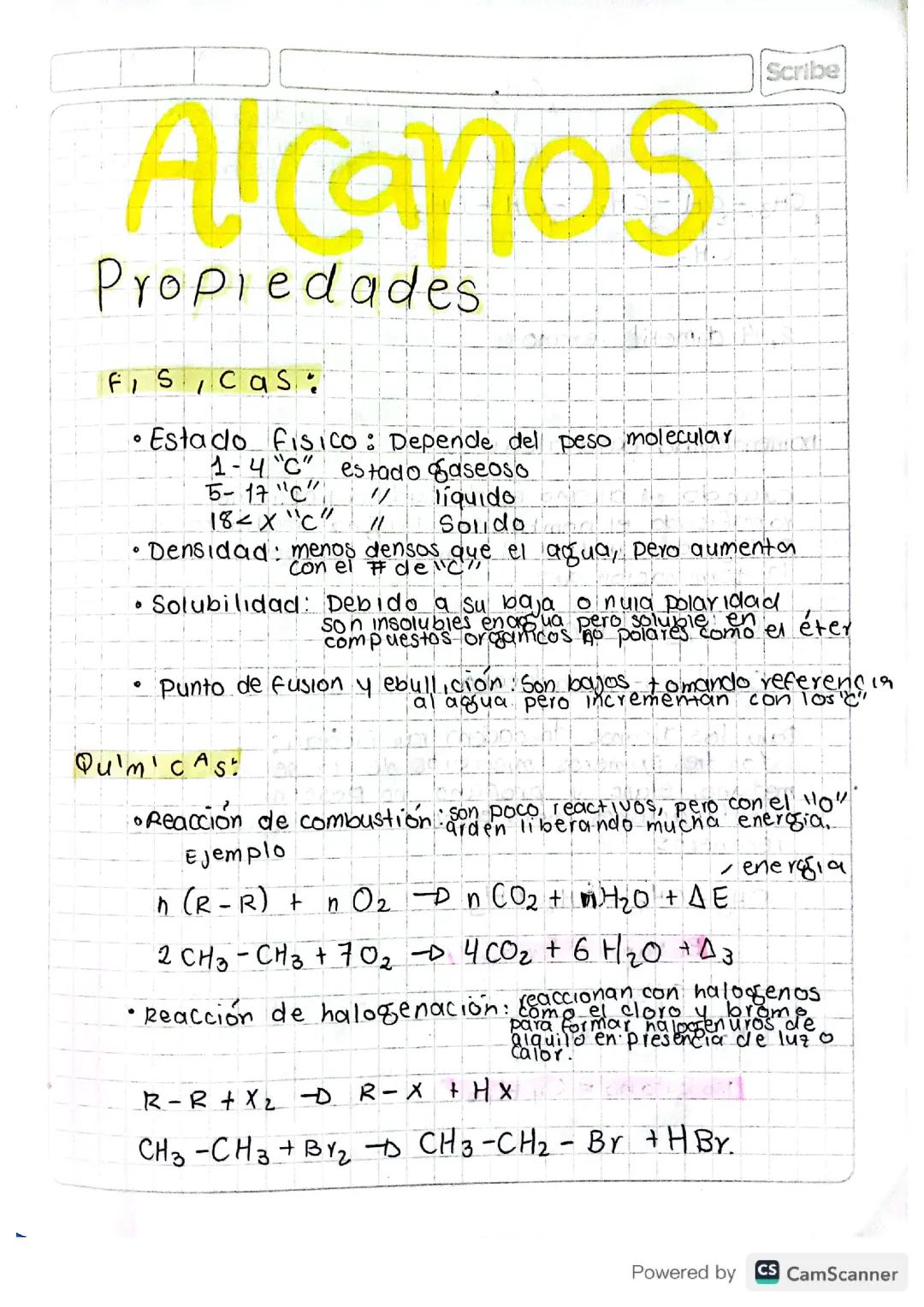 Todo Sobre los Alcanos: Propiedades y Características Esenciales