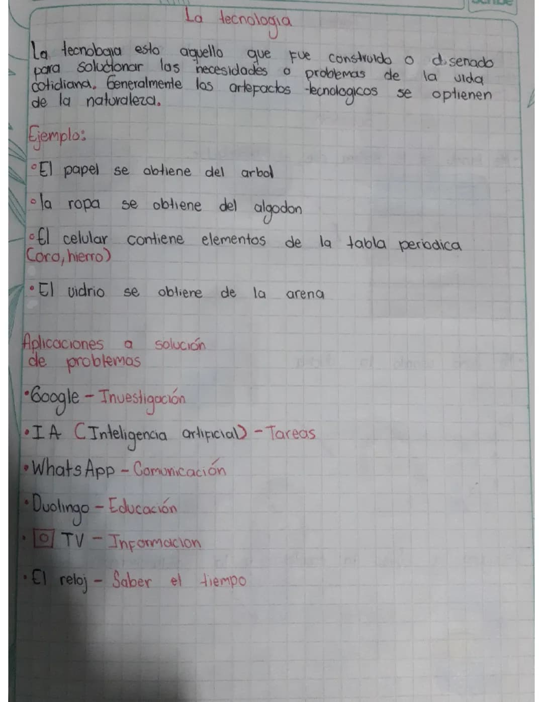 Que es la tecnología 