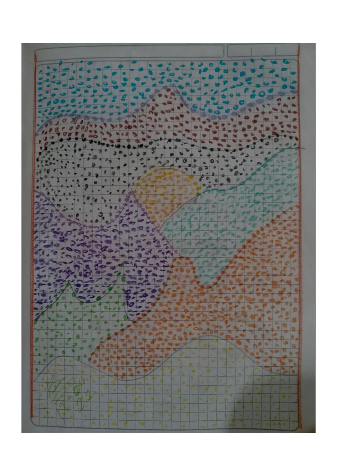 El punto y la linea
punto y
Punto Es el elemento base de la co-
municación visual. El punto grafico es
perceptible, frente al punto geometri