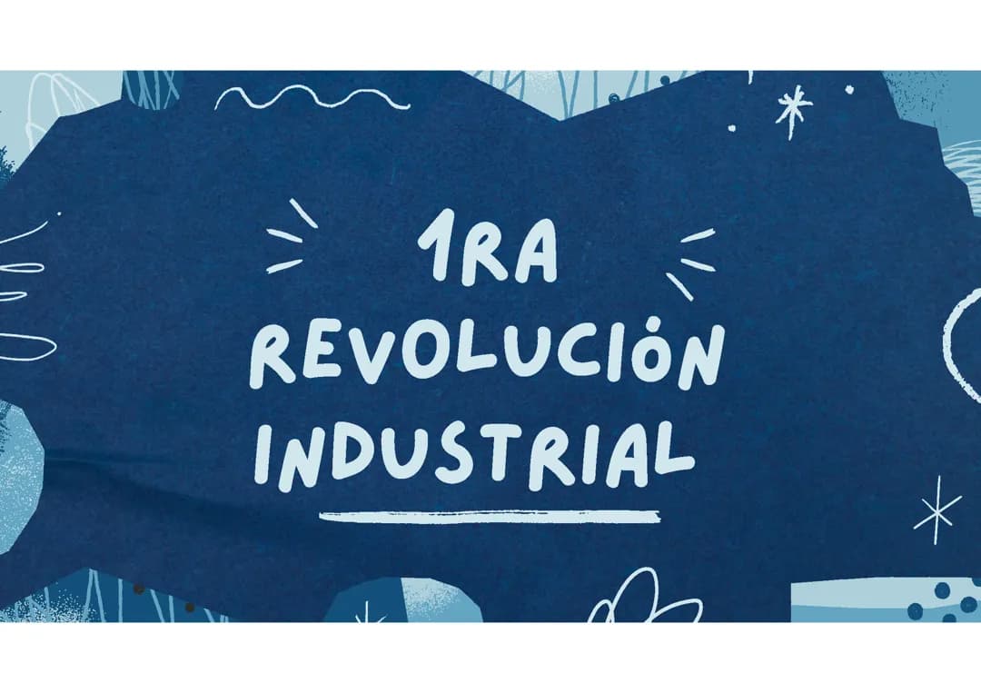 Primera revolución industrial 