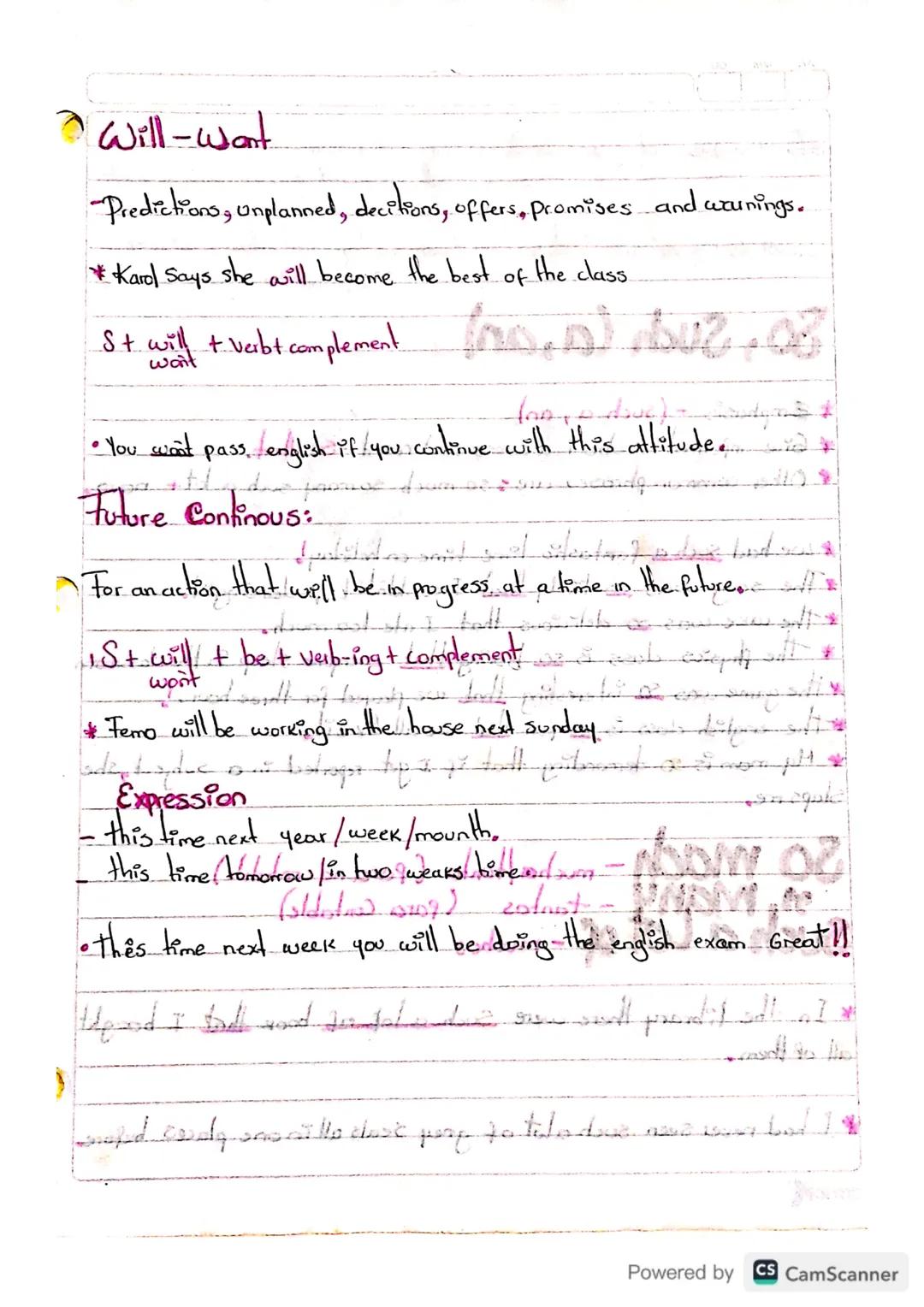 # The future

Present Simple: < DO
Does

S+v + comple
*we leave today at 2:40.
#lamby leaves today at 12:30pm

Present continous

5 + to bet