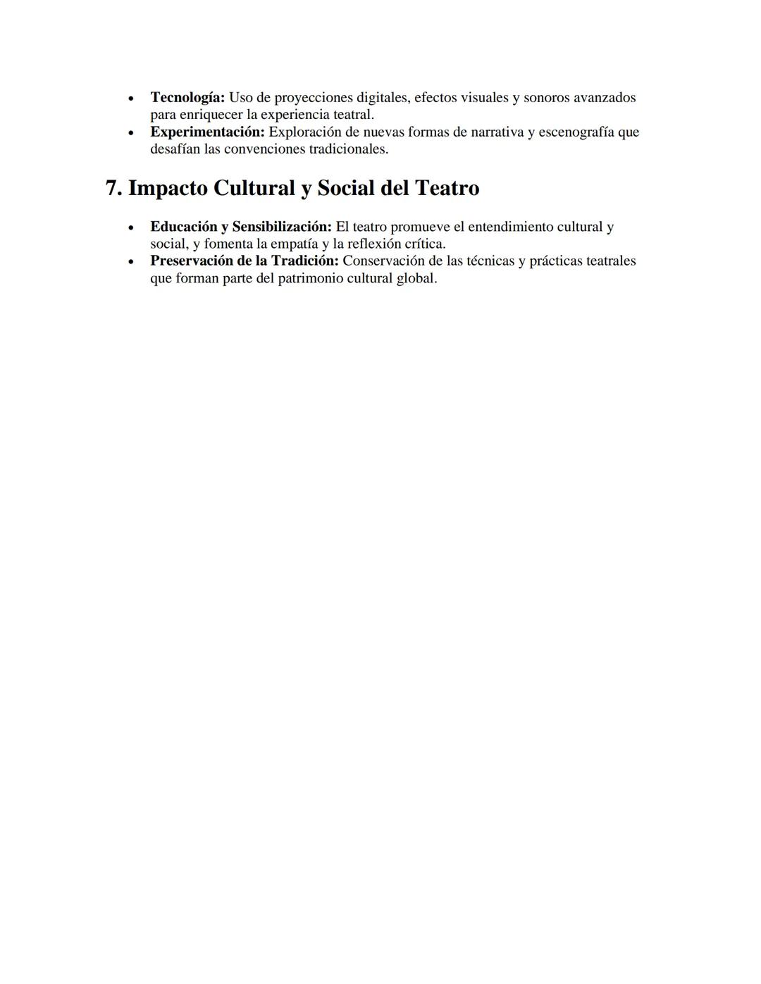 Teatro y Escenografía
APUNTES//
1. Introducción al Teatro
•
Definición: Arte escénico que combina actuación, diálogo, música, y escenografía