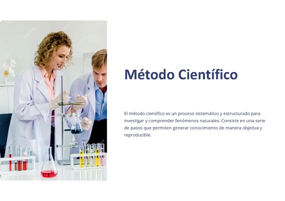 Método científico: 