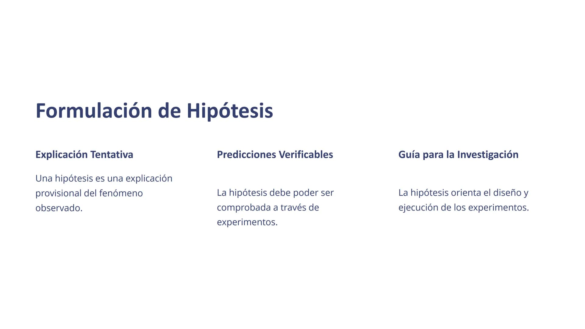 Método Científico
El método científico es un proceso sistemático y estructurado para
investigar y comprender fenómenos naturales. Consiste e