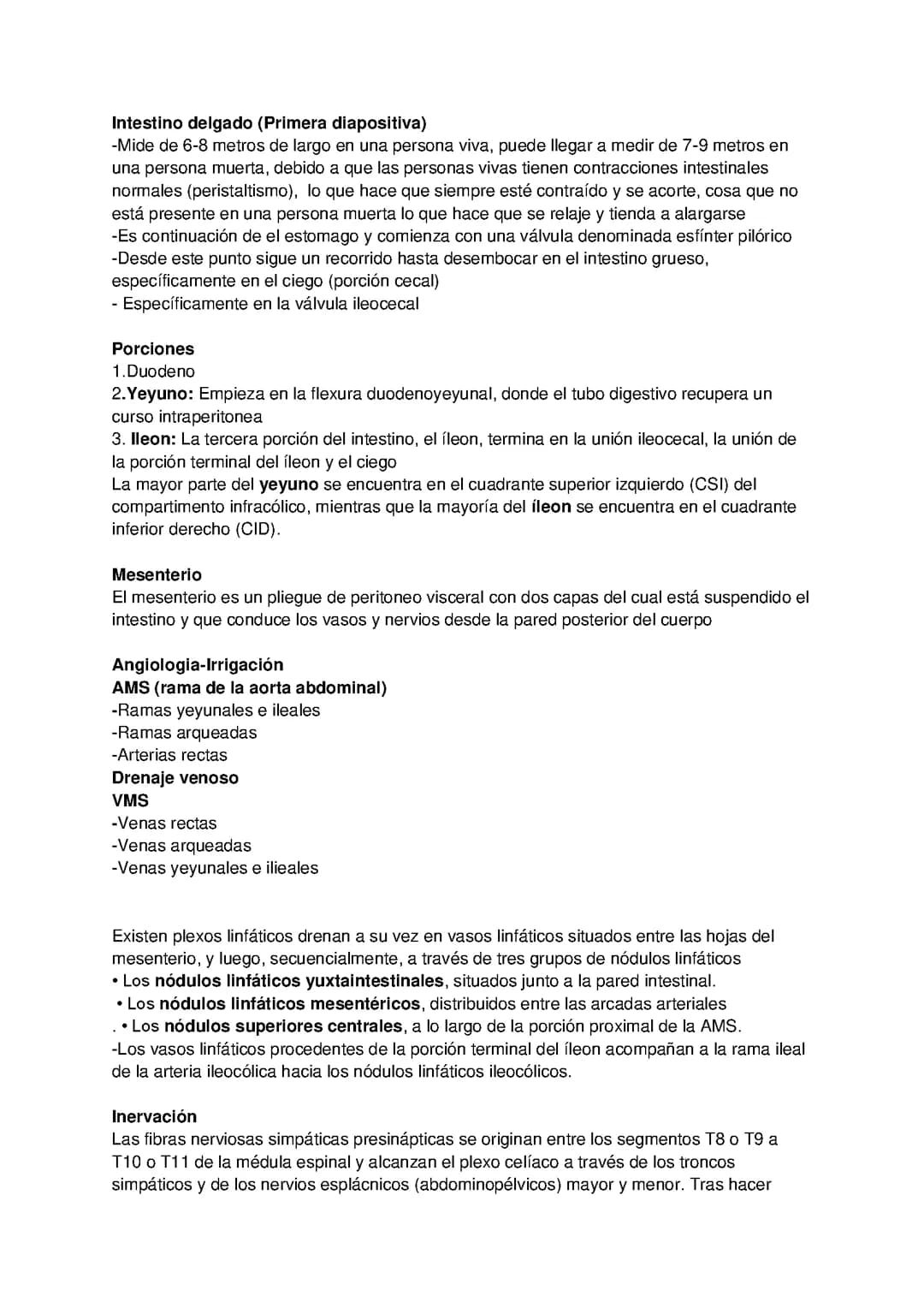Sistema digestivo 