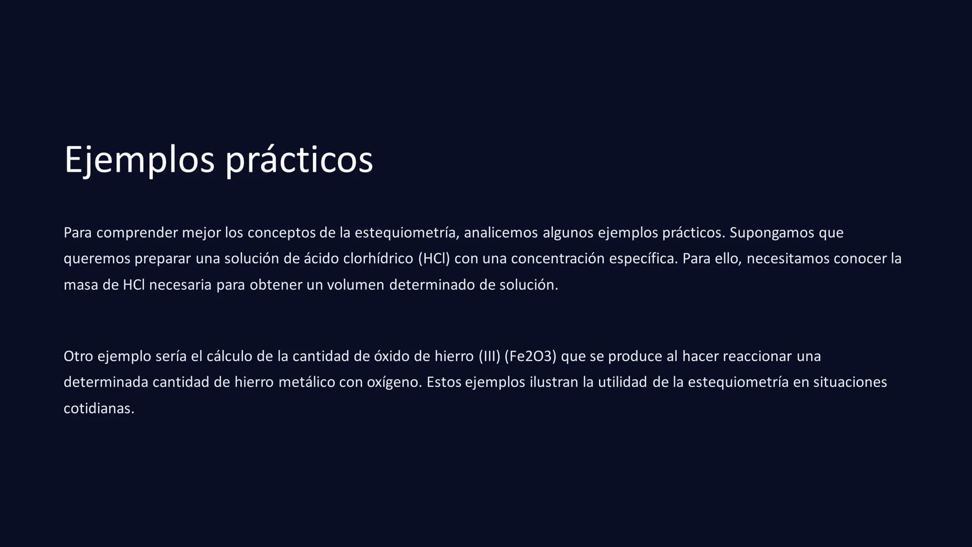 Introducción a la Estequiometría
Estequiometría
Este documento explora los conceptos fundamentales de la estequiometría, un campo esencial e