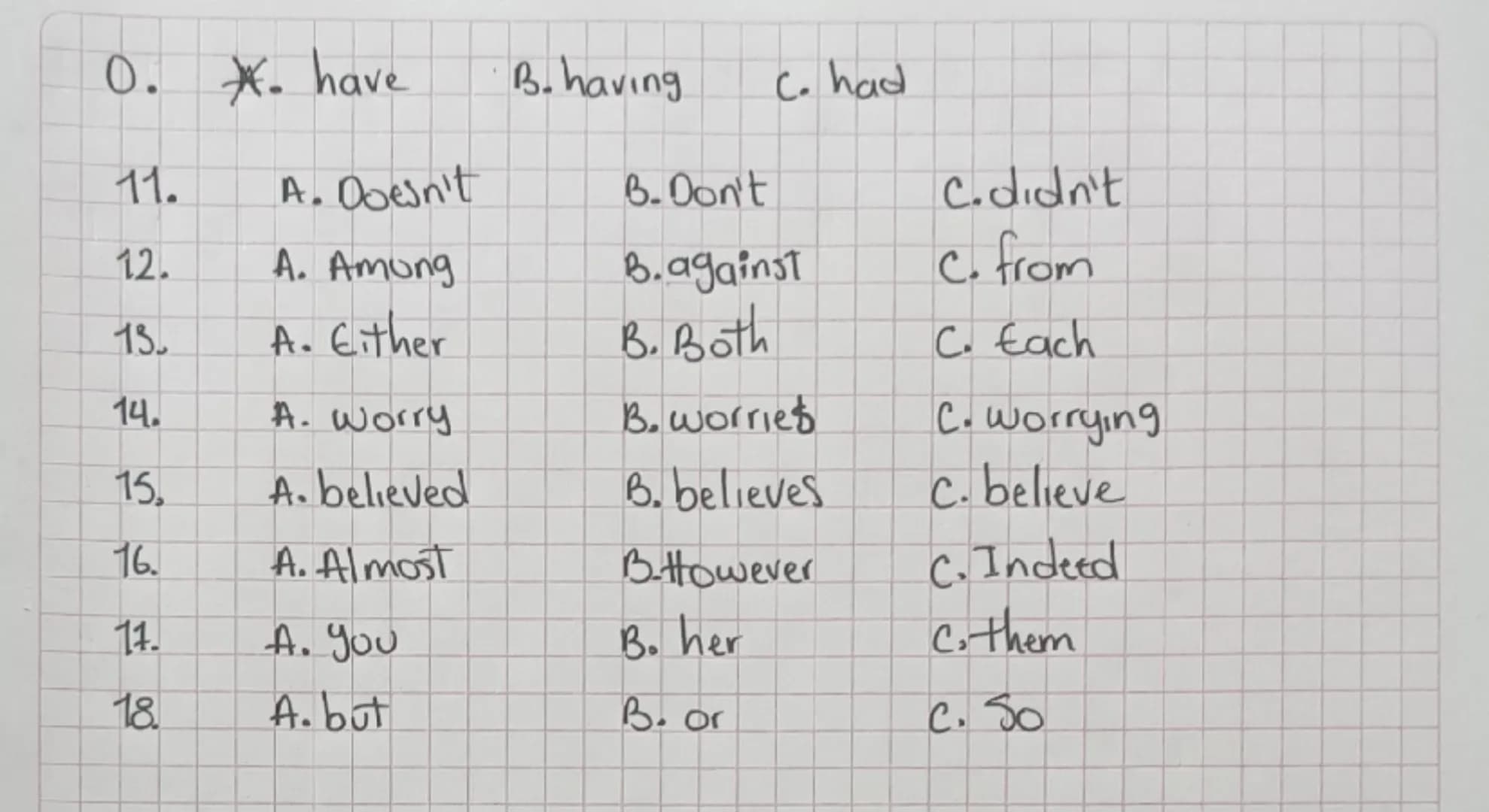 OOOCICFES INGLES
Lee la descripción de la 12quierda (1-5) ¿cual es la palabra de la
derecha (A-H) Concuerda Con la descripción?
1. People of