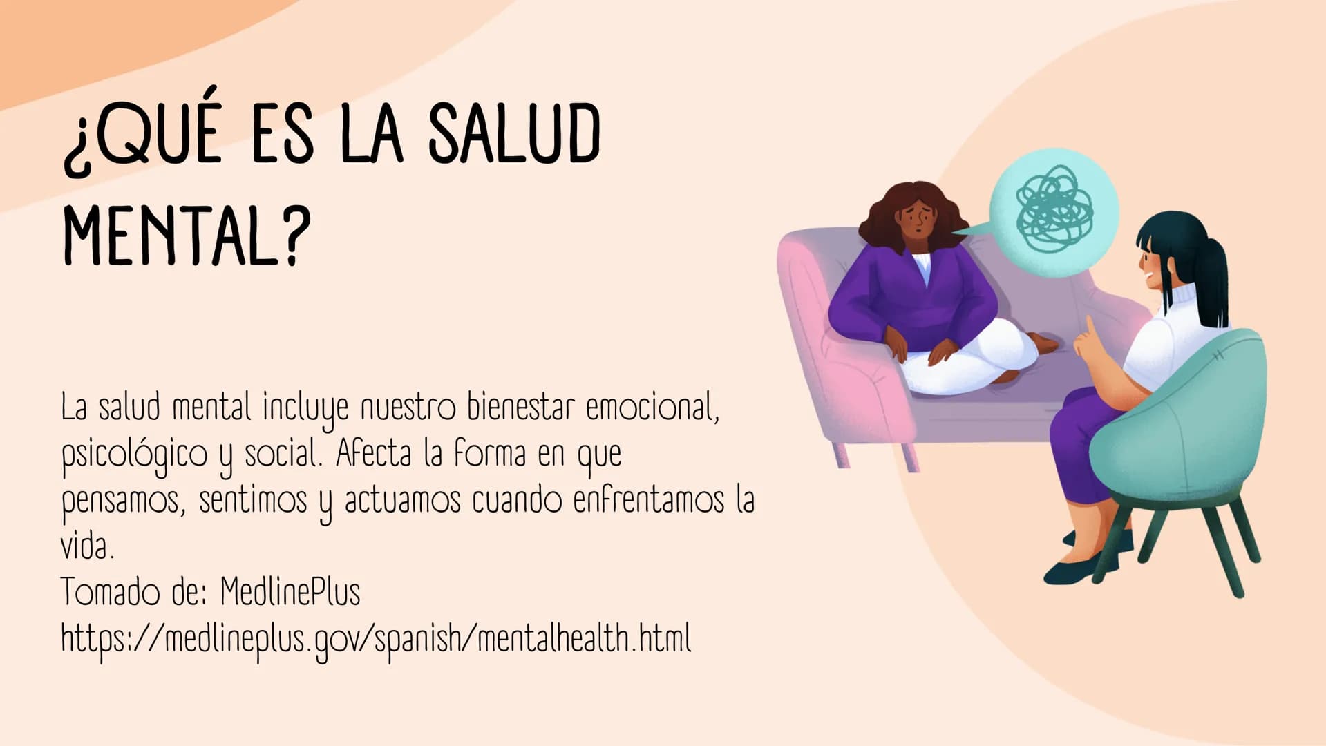 PROMOCIÓN
DE LA SALUD
MENTAL
SOFÍA HERNÁNDEZ RODRÍGUEZ ¿QUÉ ES LA SALUD
MENTAL?
La salud mental incluye nuestro bienestar emocional,
psicoló