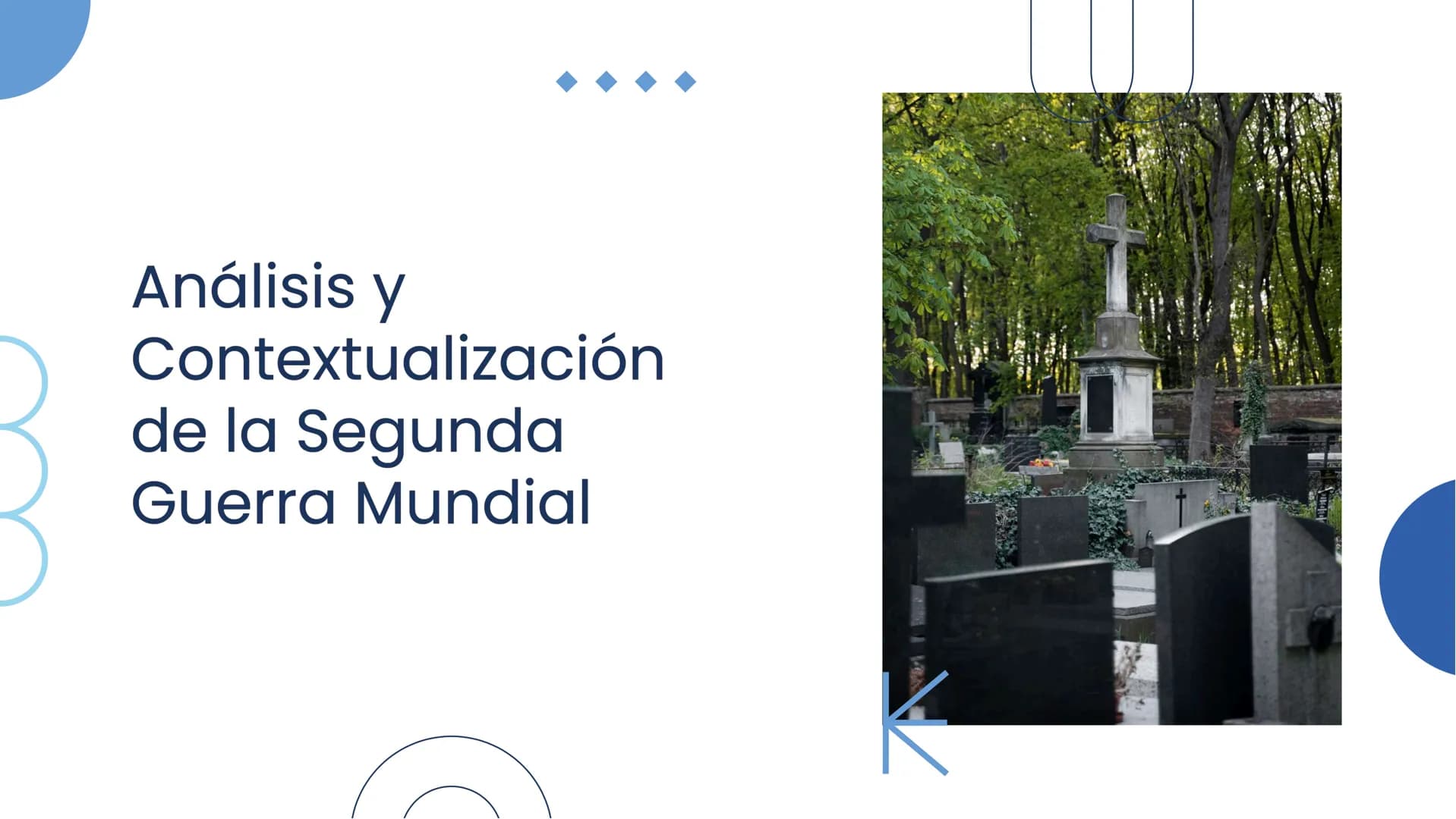 Análisis y
Contextualización
de la Segunda
Guerra Mundial Introducción
La Segunda Guerra Mundial fue un
conflicto global que tuvo lugar entr