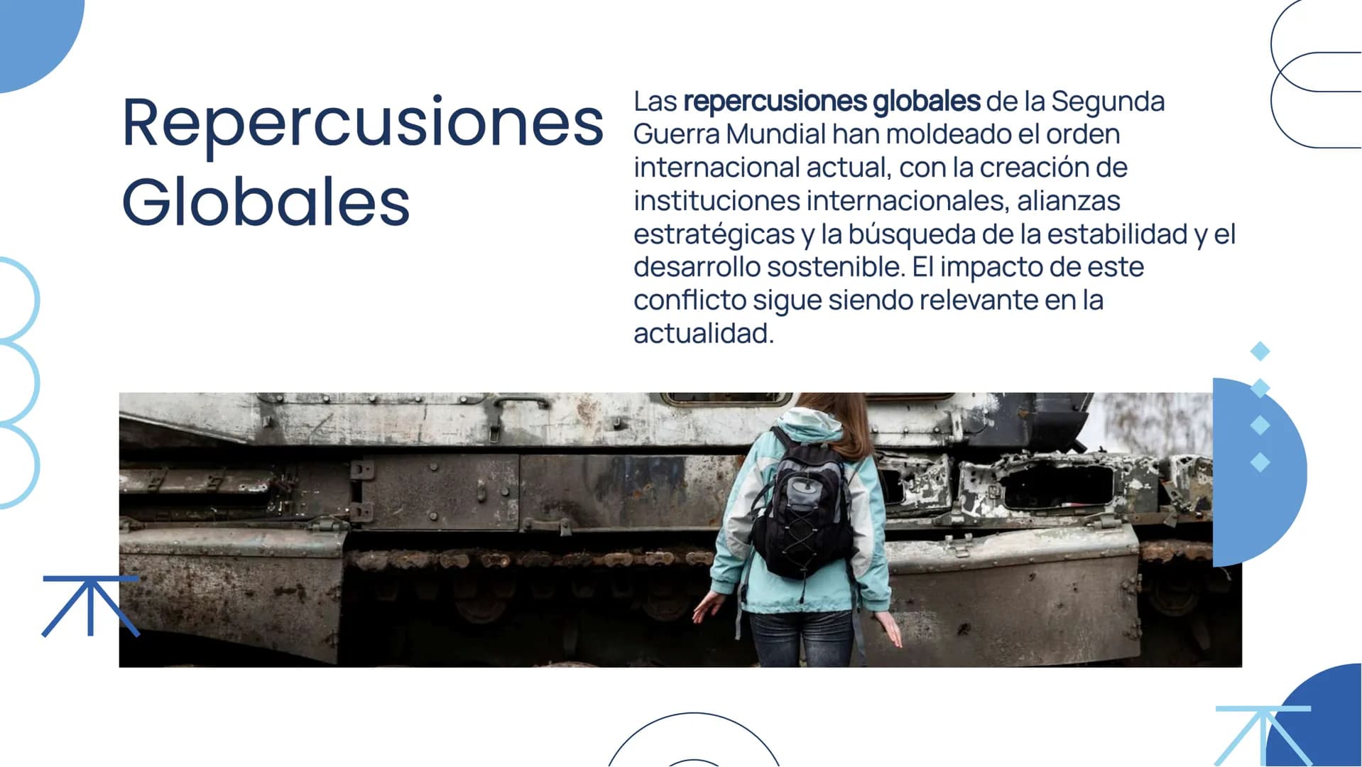 Análisis y
Contextualización
de la Segunda
Guerra Mundial Introducción
La Segunda Guerra Mundial fue un
conflicto global que tuvo lugar entr