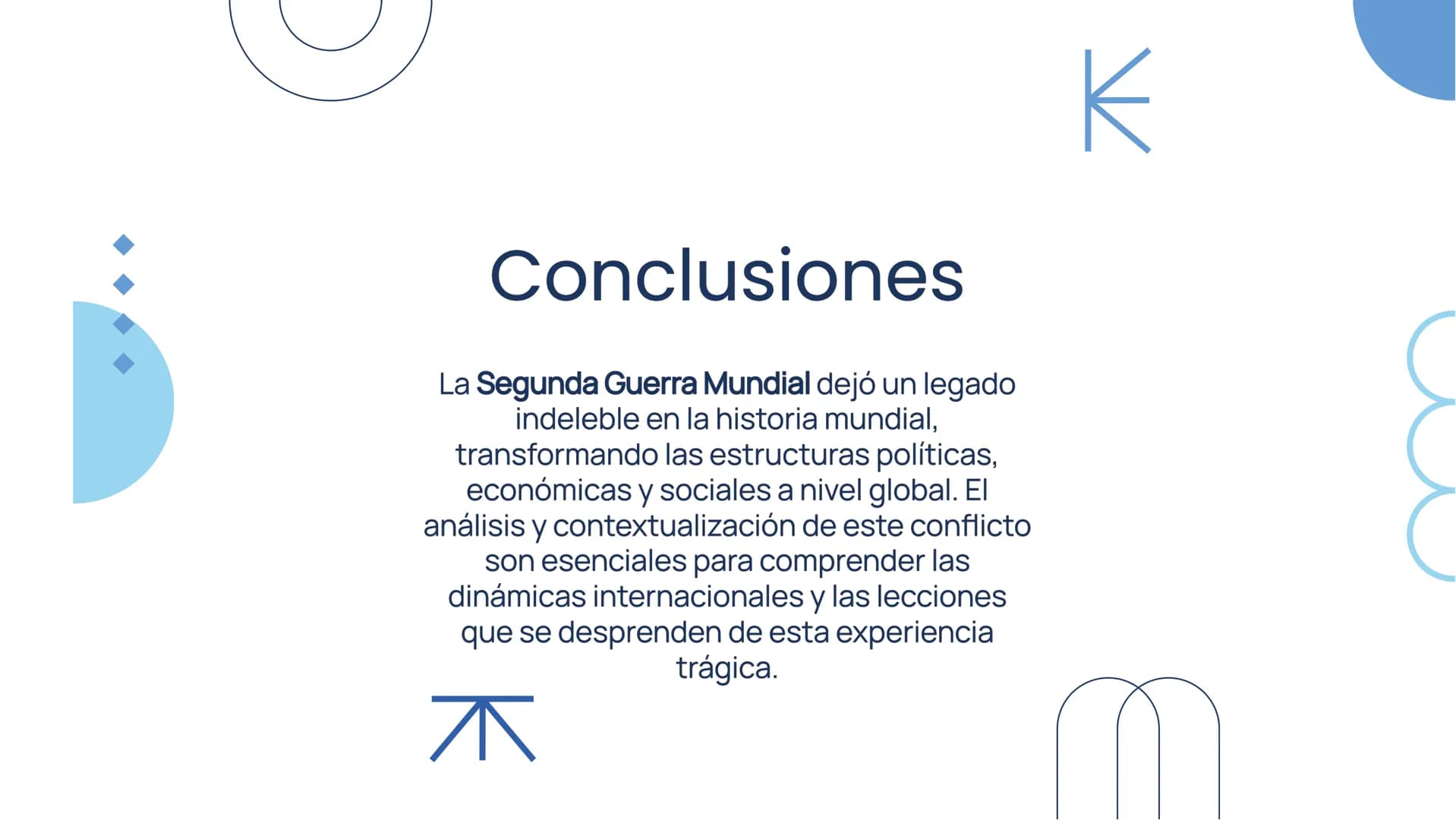 Análisis y
Contextualización
de la Segunda
Guerra Mundial Introducción
La Segunda Guerra Mundial fue un
conflicto global que tuvo lugar entr