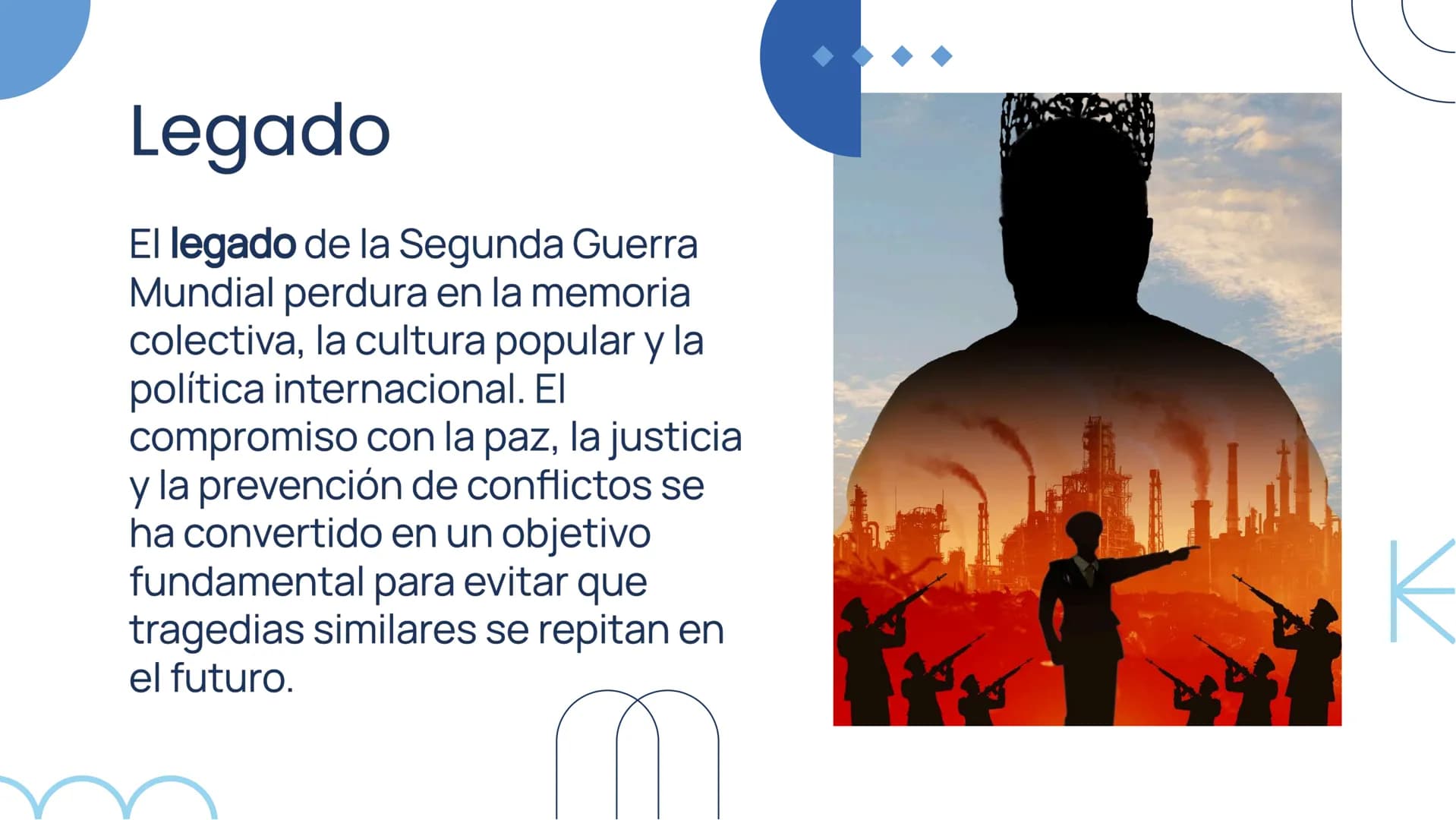 Análisis y
Contextualización
de la Segunda
Guerra Mundial Introducción
La Segunda Guerra Mundial fue un
conflicto global que tuvo lugar entr