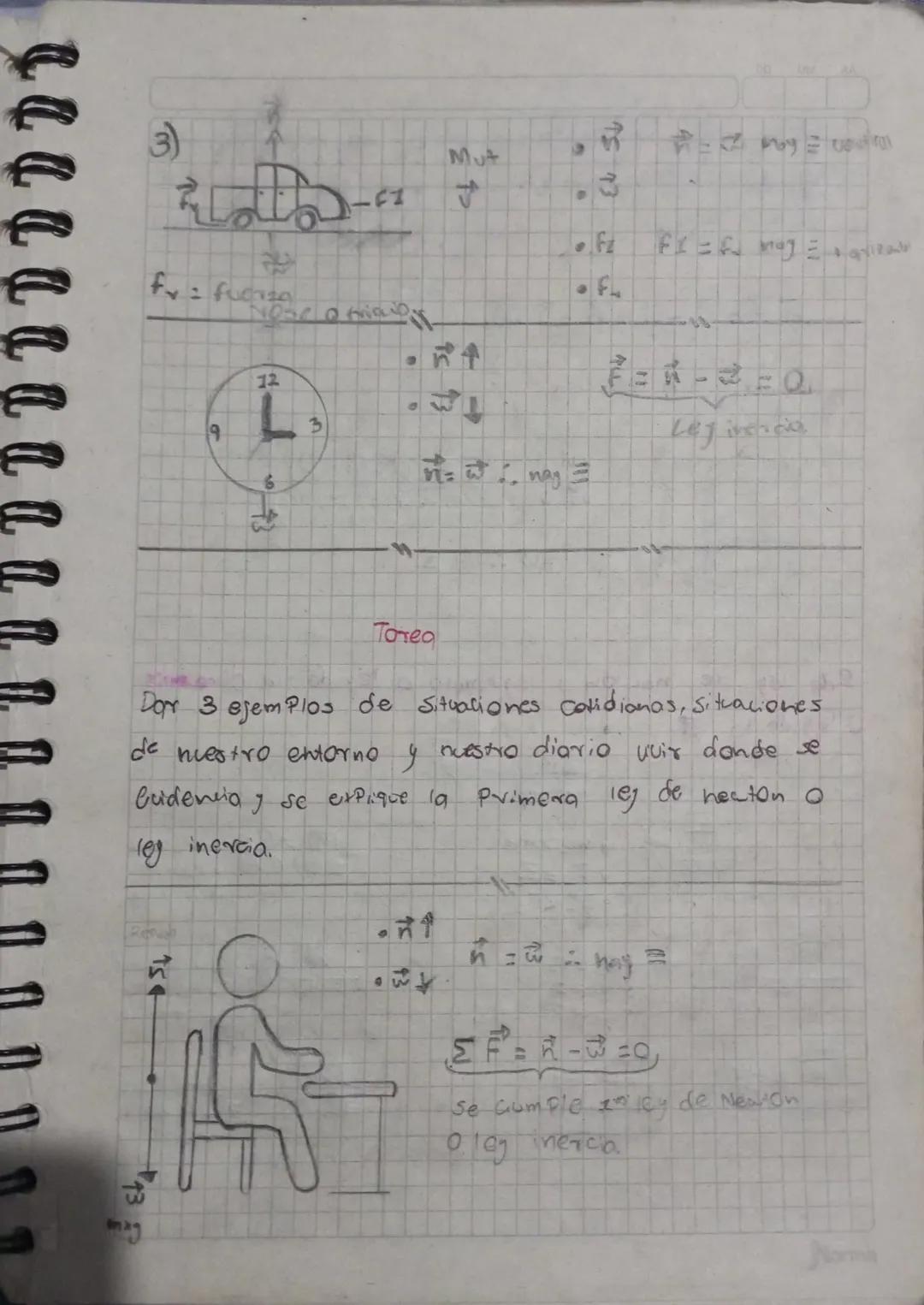 100
Primera ley
ley theria
Dice que todo cuerpo permaneco
eh
estado
de
re poso
。 movimiento rectilineo
Uniforme
La cinematic y la dinamica f