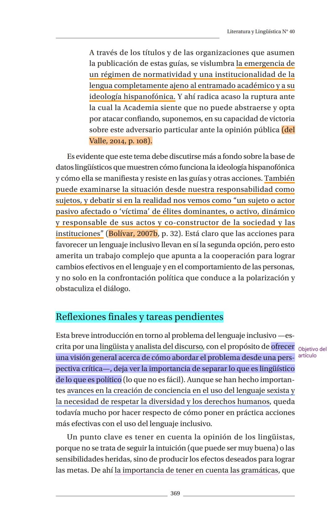 Literatura y Lingüística N° 40
ISSN 0716 5811/pp. 355-375
DOI: 10.29344/0717621X.40.2071
Una introducción al análisis crítico del 'lenguaje
