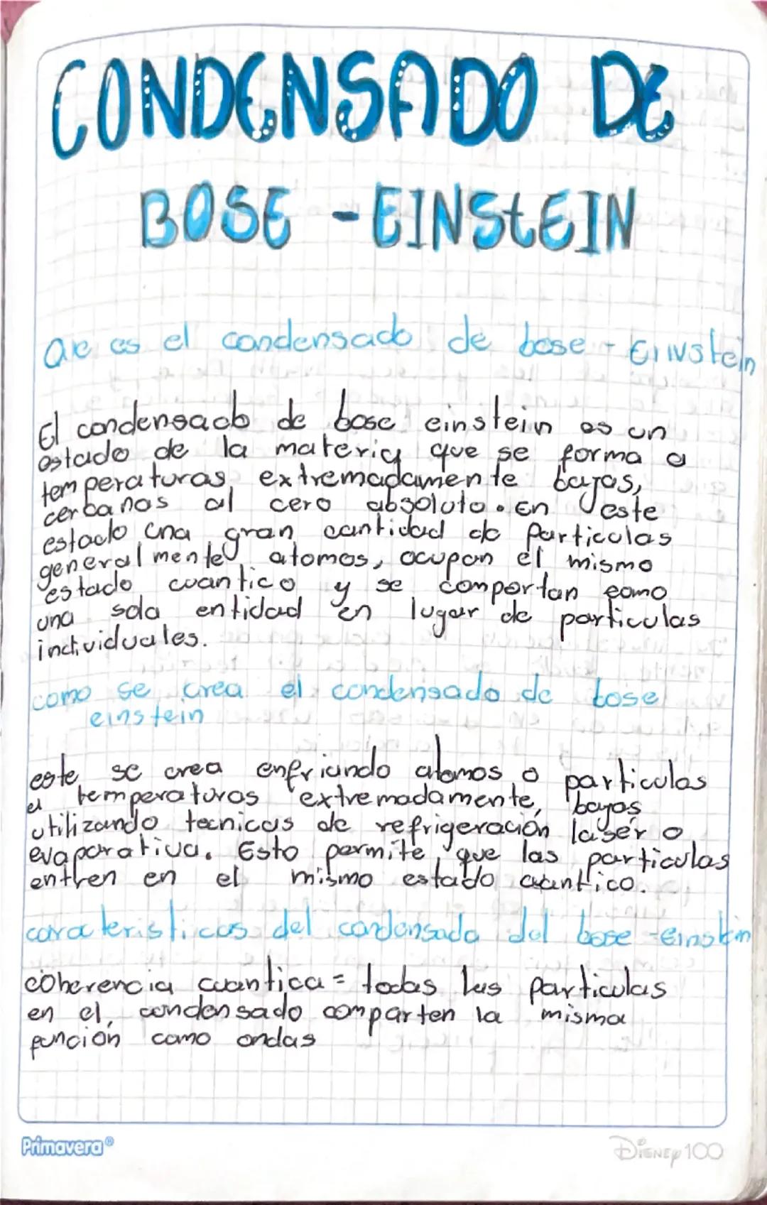 # CONDENSADO DE
BOSE -EINSTEIN

are es el condensado de bose - Grinstein

El condensado de bose einstein
ostado de la materig que se forma a