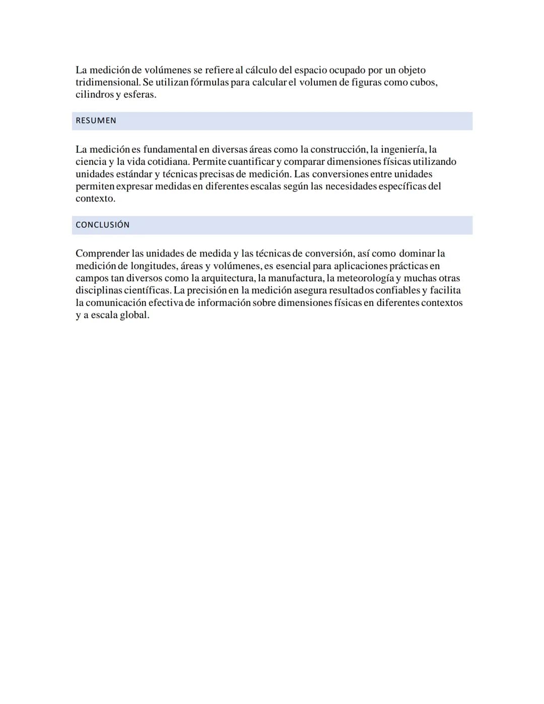 MEDICIÓN
UNIDADES DE MEDIDA Y CONVERSIÓN ENTRE ELLAS
UNIDADES DE MEDIDA COMUNES
1. Longitud:
о Metro (m): Unidad básica de longitud en el Si