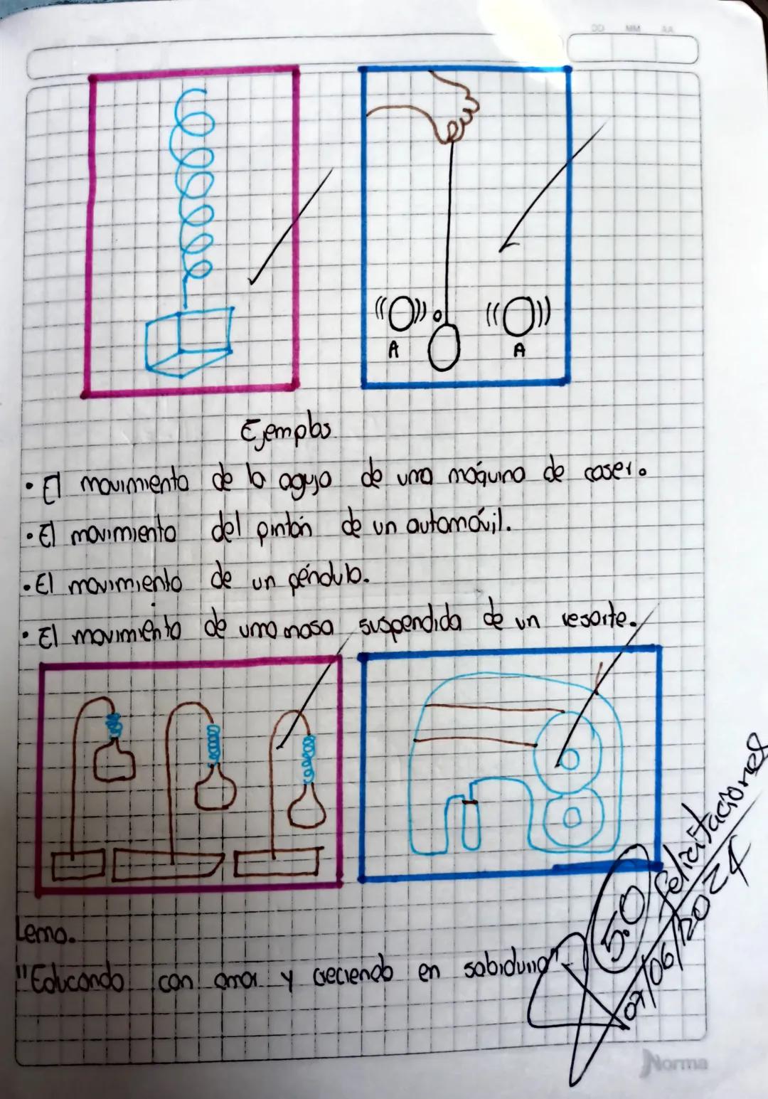 Guía De Trabaja
Tema: Movimiento Amonico Simple (M.A.S)
competencia
• Describe el movimiento
•Resuelvo puddlemas de Aplicado.
que
Que
poze M