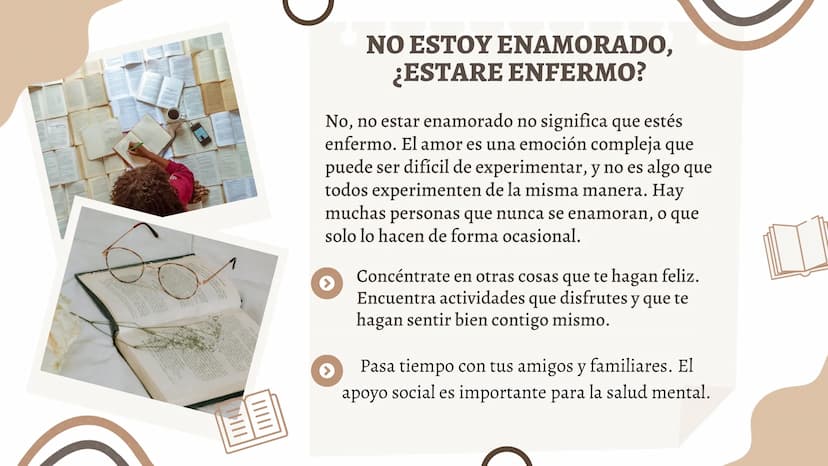 О
ENAMORAMIENTO Y
AMOR
D ¿QUE ES ESTAR
ENAMORAD@?
Estar enamorado es un estado emocional complejo que
se caracteriza por una fuerte atracció