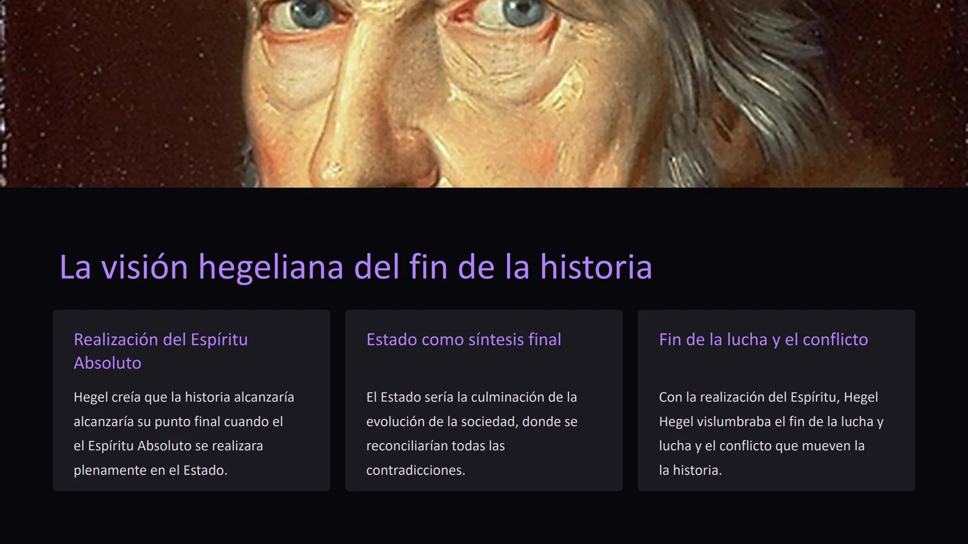 TOR STORY IS
THE
OF THE
RLWORLD
OPAT
IDPATH
0
Filosofía de la historia:
Hegel, Marx y Fukuyama
Exploramos las ideas clave de Hegel, Marx y F