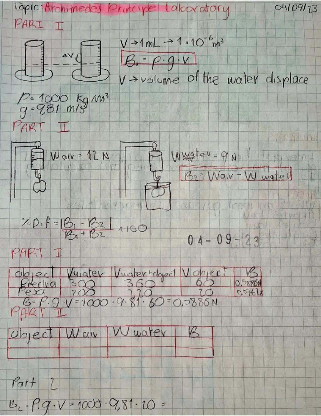 Principio de arquimedes 