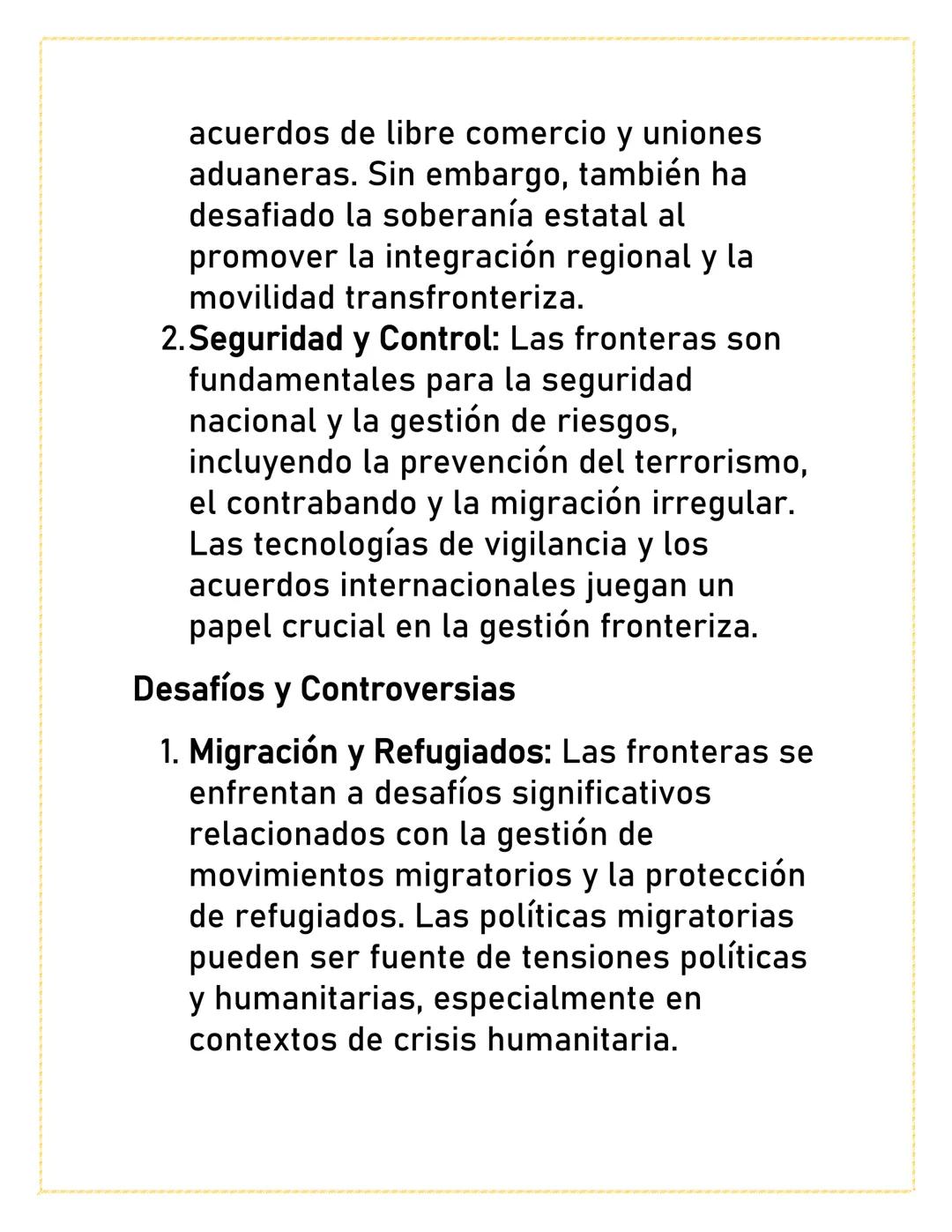 GEOGRAFÍA
POLÍTICA Y
FRONTERAS
La geografía política y las fronteras son
áreas de estudio que exploran cómo los
factores políticos, históric