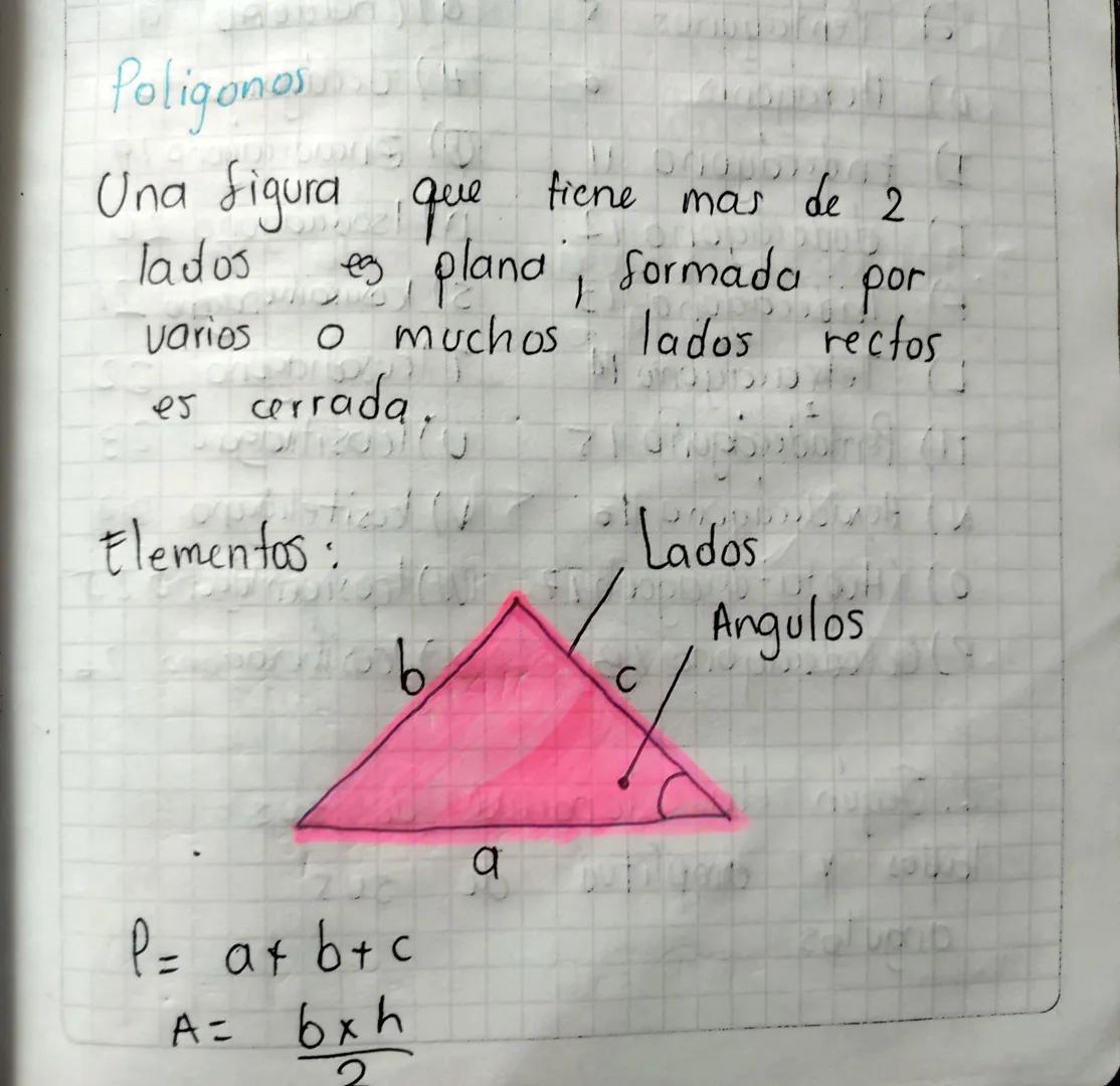 Poligonos
Una figura que
de
tiene mas de 2
lados
eg
pland, formada por
lados rectos
varios O muchos
es cerrada,
Elementos:
بازار
Lados
Angul
