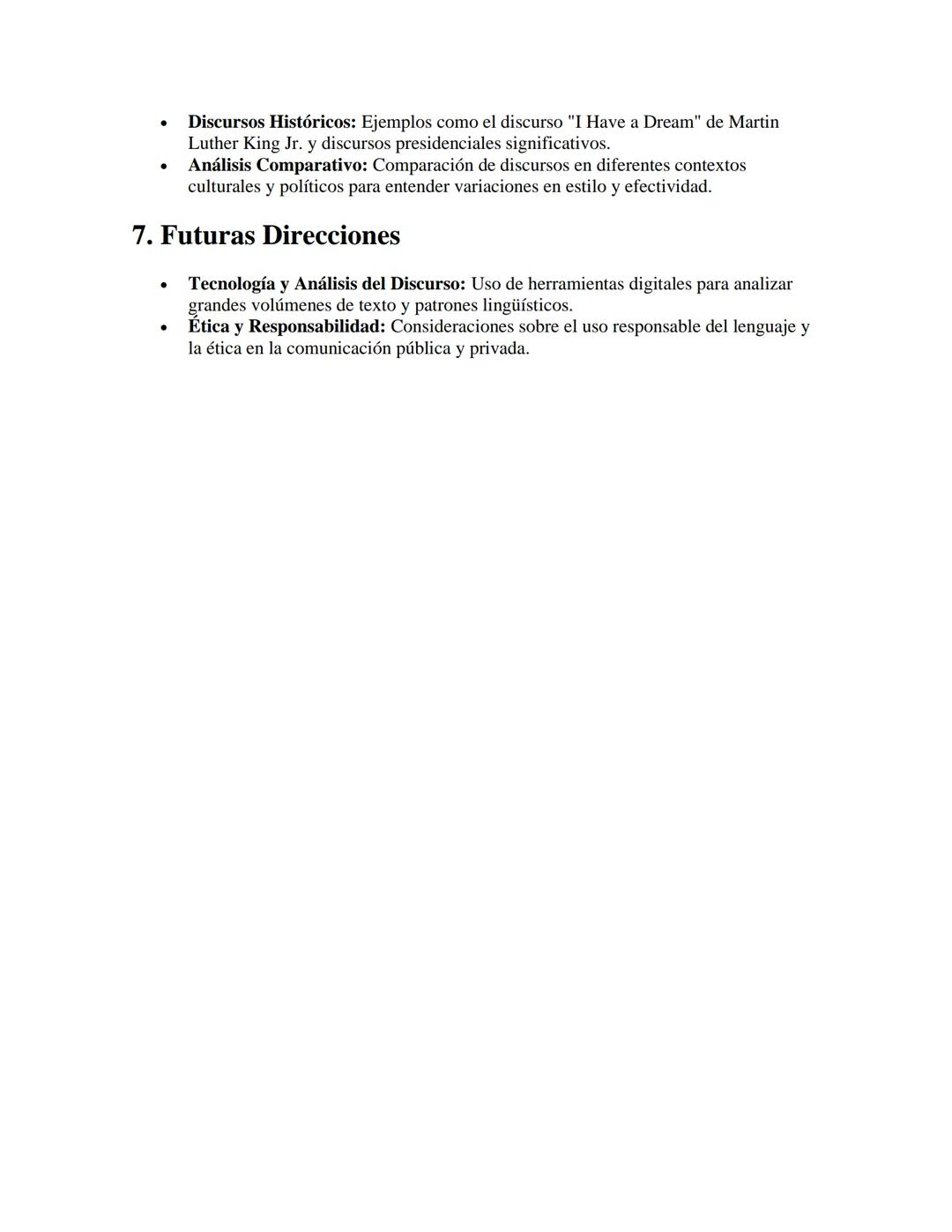 Análisis del Discurso
APUNTES//
1. Definición y Objetivos
•
Definición: El análisis del discurso es el estudio detallado de cómo se estructu
