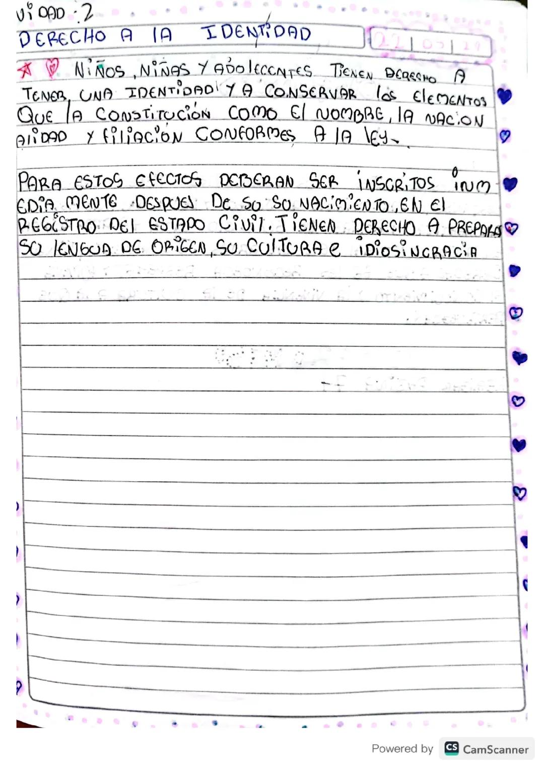 Derecho a la identidad 