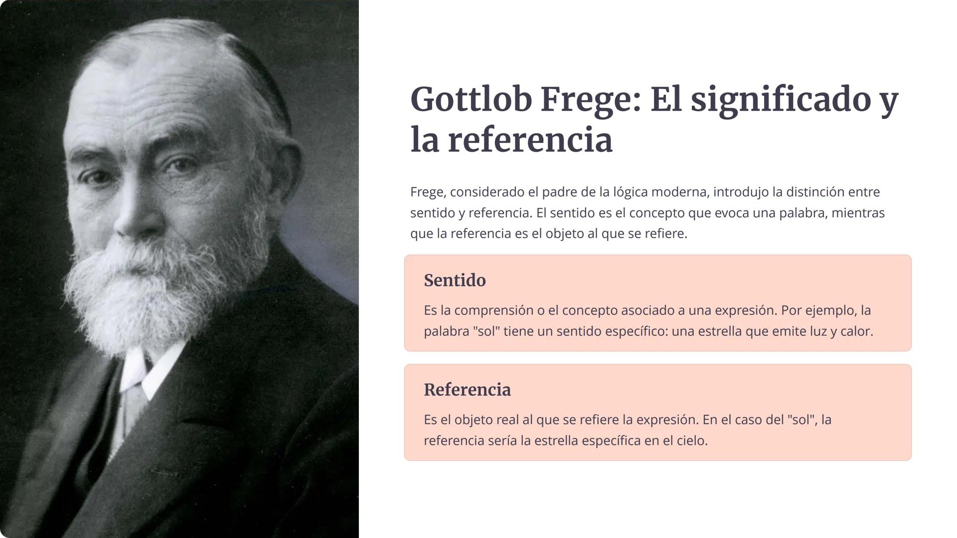 Filosofía del
lenguaje: Explorando
el significado y la
referencia

La filosofía del lenguaje investiga cómo las palabras
se relacionan con e