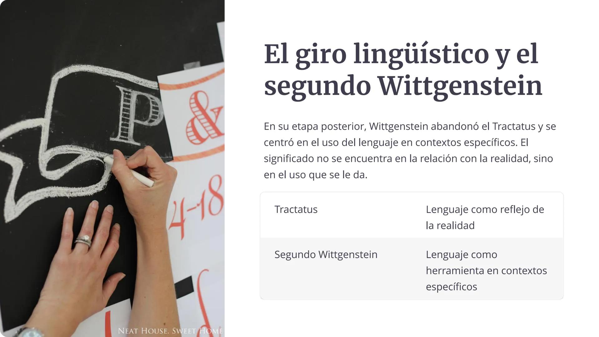 Filosofía del
lenguaje: Explorando
el significado y la
referencia

La filosofía del lenguaje investiga cómo las palabras
se relacionan con e
