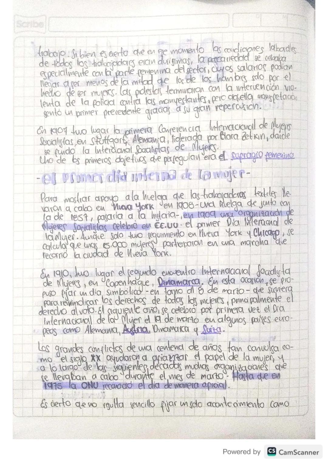 8M
Scribe
Dia Internacional
de la mejeru
-historia yongen-
8 de n
marto...
Desde hace más de 100 años, el marzo es un dia que celebra
los de