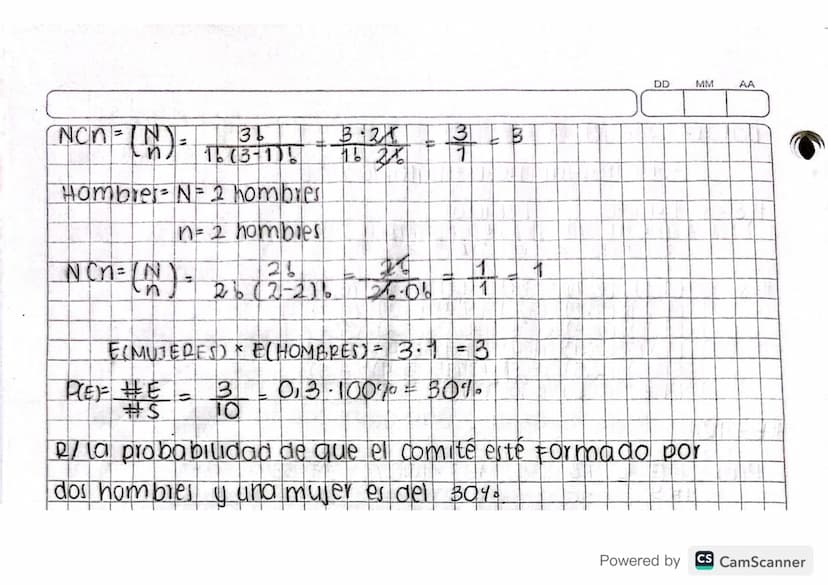 1
DD MM AA
Julio 10/2020
activiolad: LECTURA V ANÁLISIS SOBRE EXPERIMENTOS
ALEATORIO PROBABILIDAD Y CONTEO.
①Explicar la tercera ley de Kepl