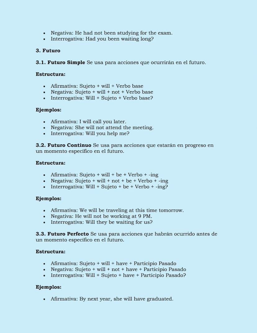 Tiempos Verbales y
Estructura de Oraciones en
Inglés
Tiempos Verbales en Inglés
Los tiempos verbales en inglés son fundamentales para comuni