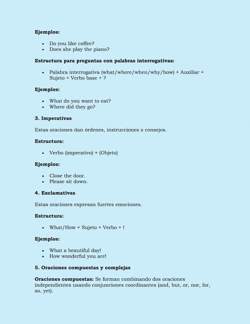 Tiempos Verbales y
Estructura de Oraciones en
Inglés
Tiempos Verbales en Inglés
Los tiempos verbales en inglés son fundamentales para comuni