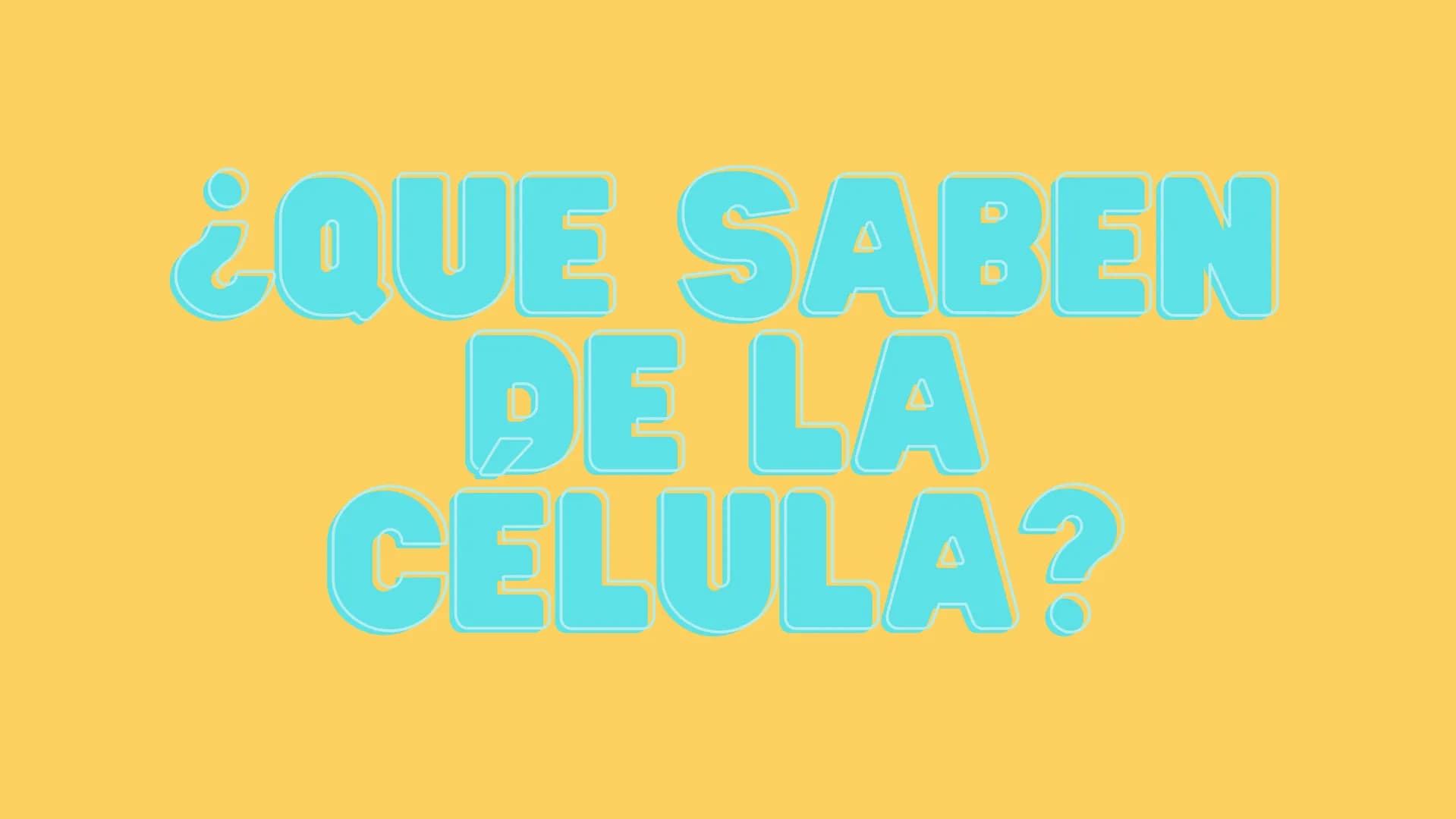 LA CÉLULA Y VIRUS
00 ¿QUE SABEN
DE LA
CELULA? La célula
• La célula es el componente básico de todos los seres vivos.
• Es la unidad estruct