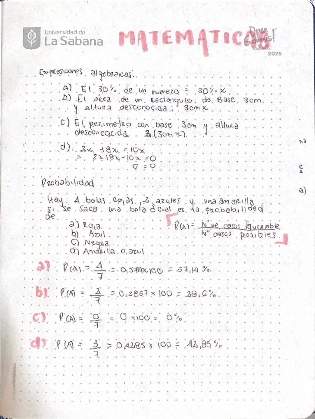 Matemáticas (probabilidad) 