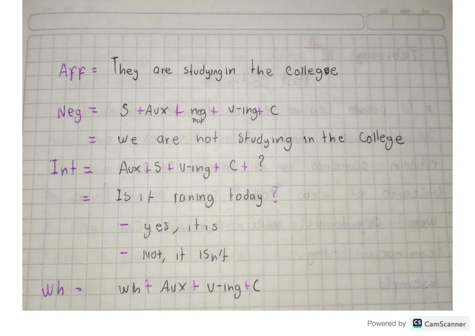 13/02/2024
Ingles
present Continuous
* Presente progresivo, Expresar una
-
que
estan acurriendo
Hechos Momentaneos
accion
Before
he was doin