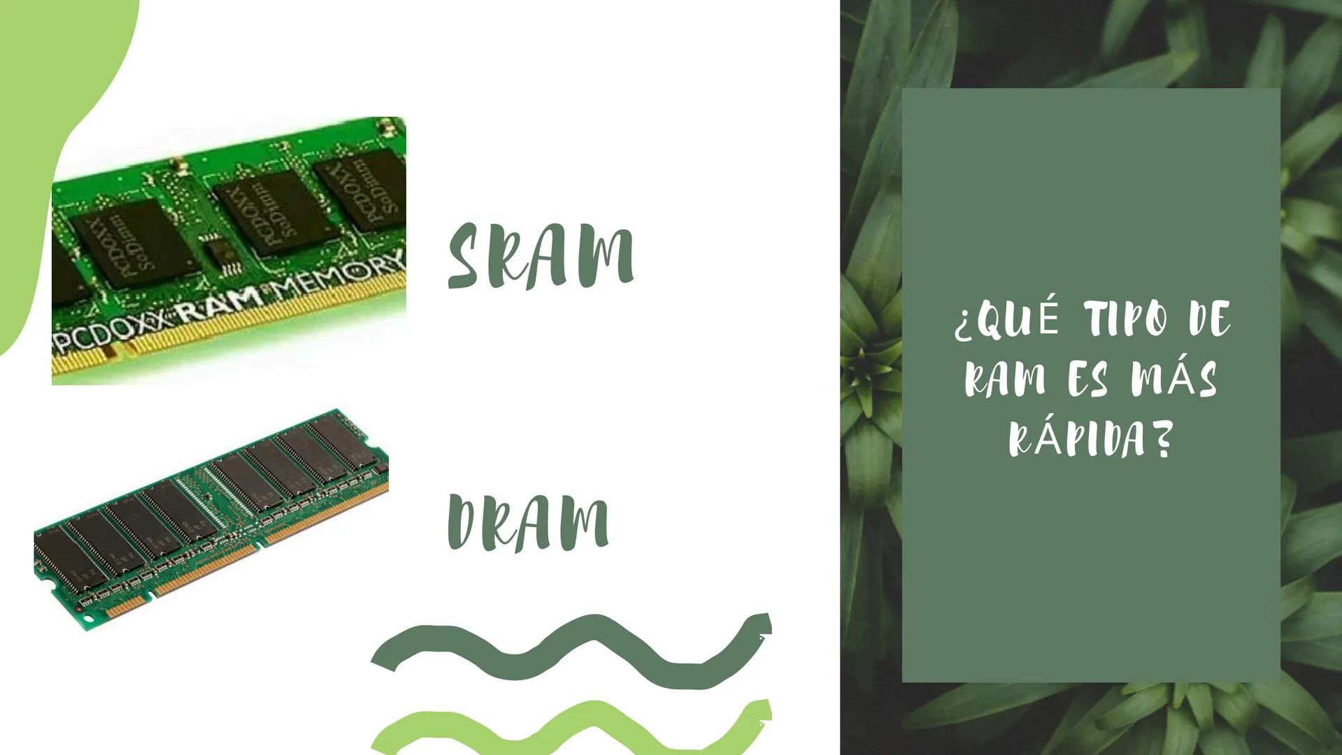 MEMORIA
RAM TI
-70
TMS44400D 3
OBP 3182EM
TI
-70
TMS44400DJ
OBP 3182EM
QUE ES LA MEMORIA
RAM
la memoria RAM es el componente de un
dispositi