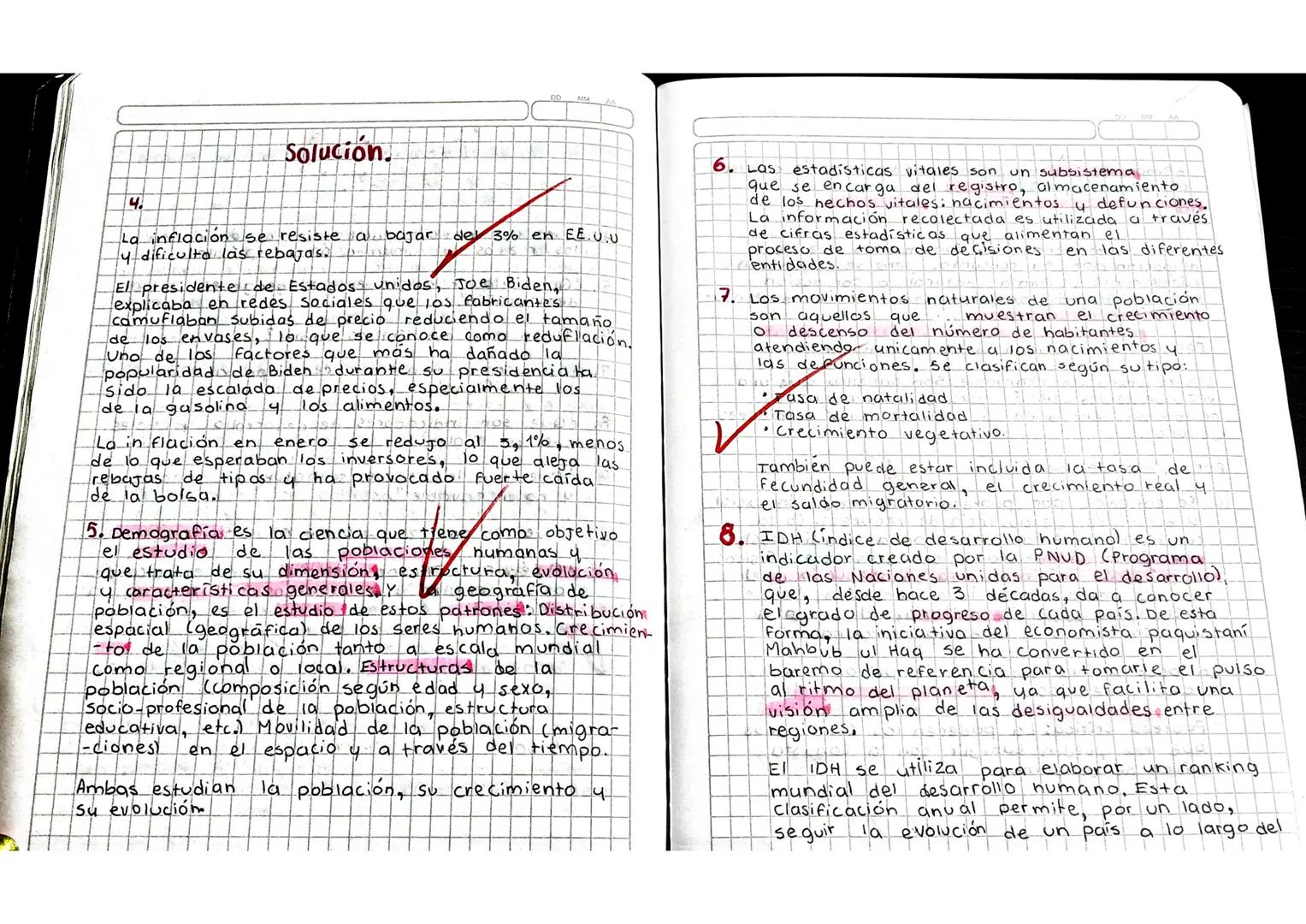 Preguntas
* taller.
4. Busca una noticia política y económica en
medios de comunicación y explicala.
los
بط
5. ¿Que relación existe entre la