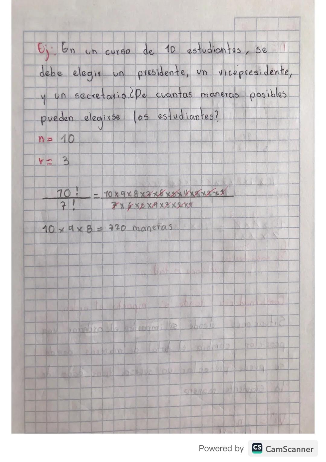 orden
T
7 02 24
Combinatoria: Estudia los métodos para
contar diferentes combinaciones de un conjuto
de elementos que cumplen un criterio en