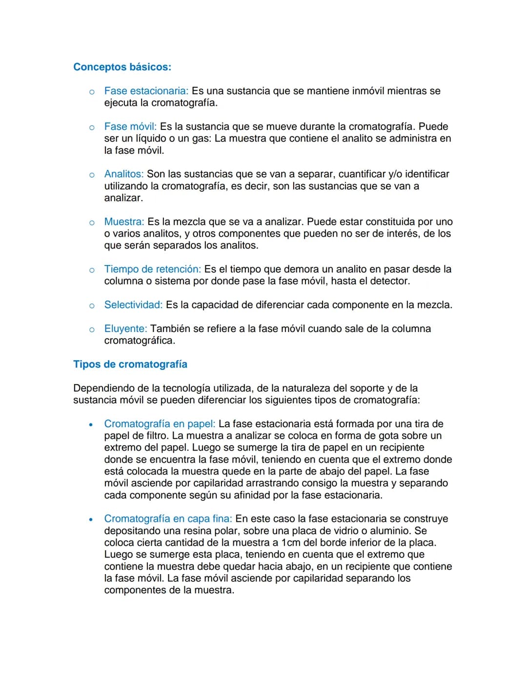 Métodos de separación de soluciones o mezclas homogéneas:
De manera natural es muy difícil que las sustancias puras que constituyen una
mezc