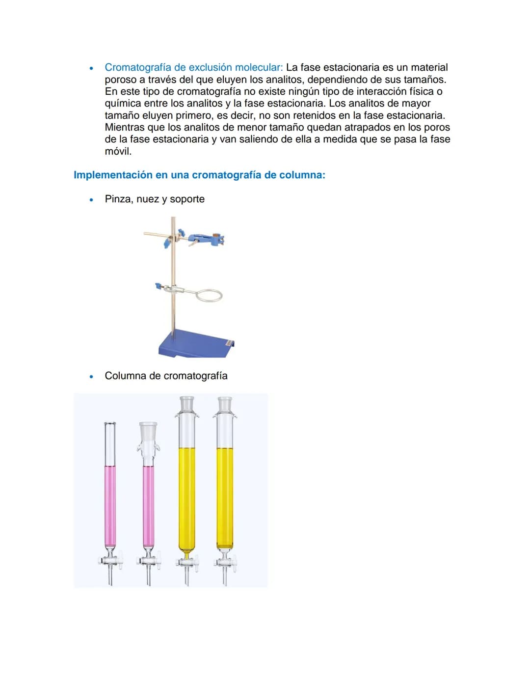 Métodos de separación de soluciones o mezclas homogéneas:
De manera natural es muy difícil que las sustancias puras que constituyen una
mezc