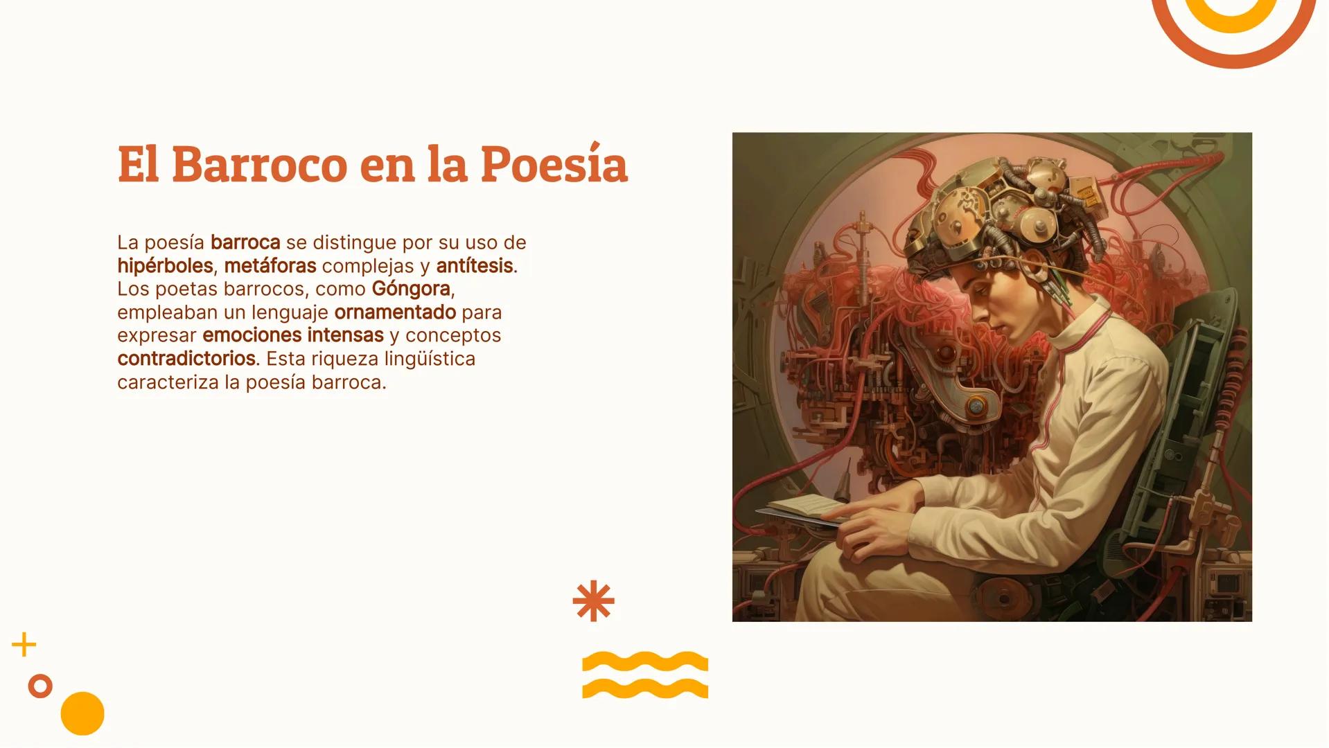 El Barroco: Análisis y
Ejemplos del
Movimiento Literario
O
+
* +
Introducción al Barroco
El Barroco fue un movimiento literario del siglo
XV