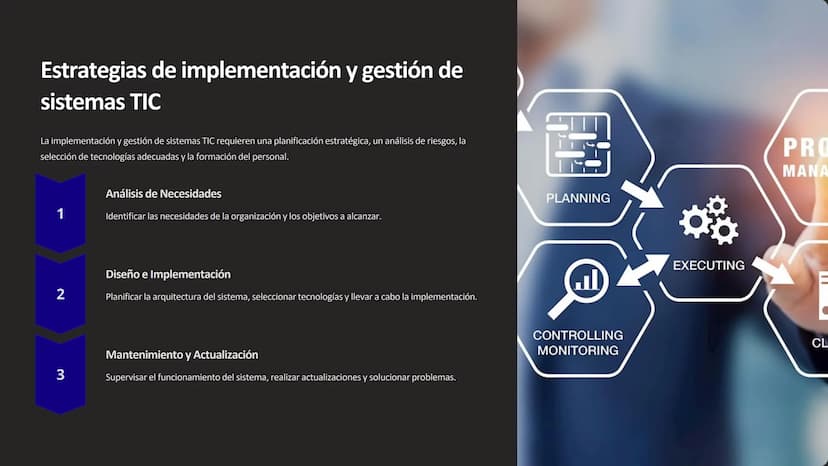 las Tecnologías de la
Información y
Comunicación (TIC)
Las Tecnologías de la Información y Comunicación (TIC) son un conjunto de
herramienta