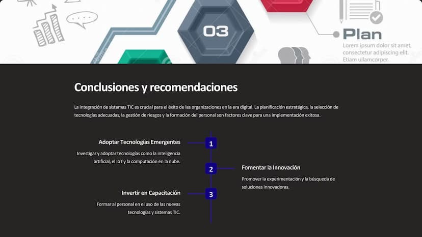 las Tecnologías de la
Información y
Comunicación (TIC)
Las Tecnologías de la Información y Comunicación (TIC) son un conjunto de
herramienta