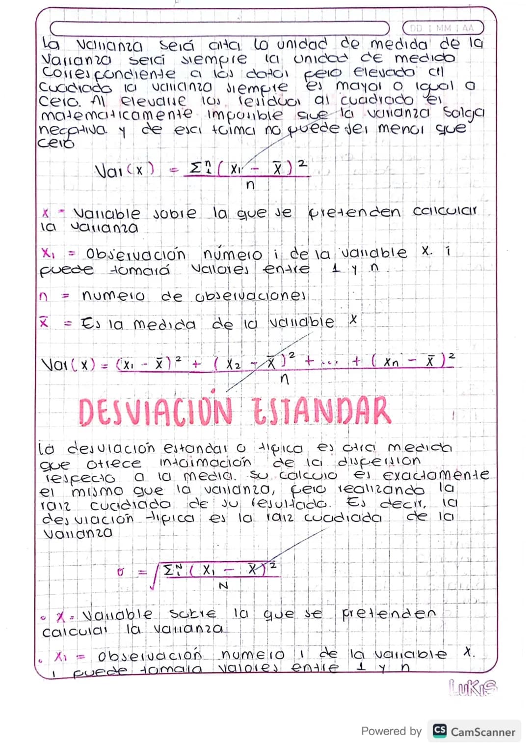 MEDIDAS DE DISPERSION
las medidas de dispersion dan información sobre
el grado de variabilidad de una valiable estadistica.
Esto se consigue