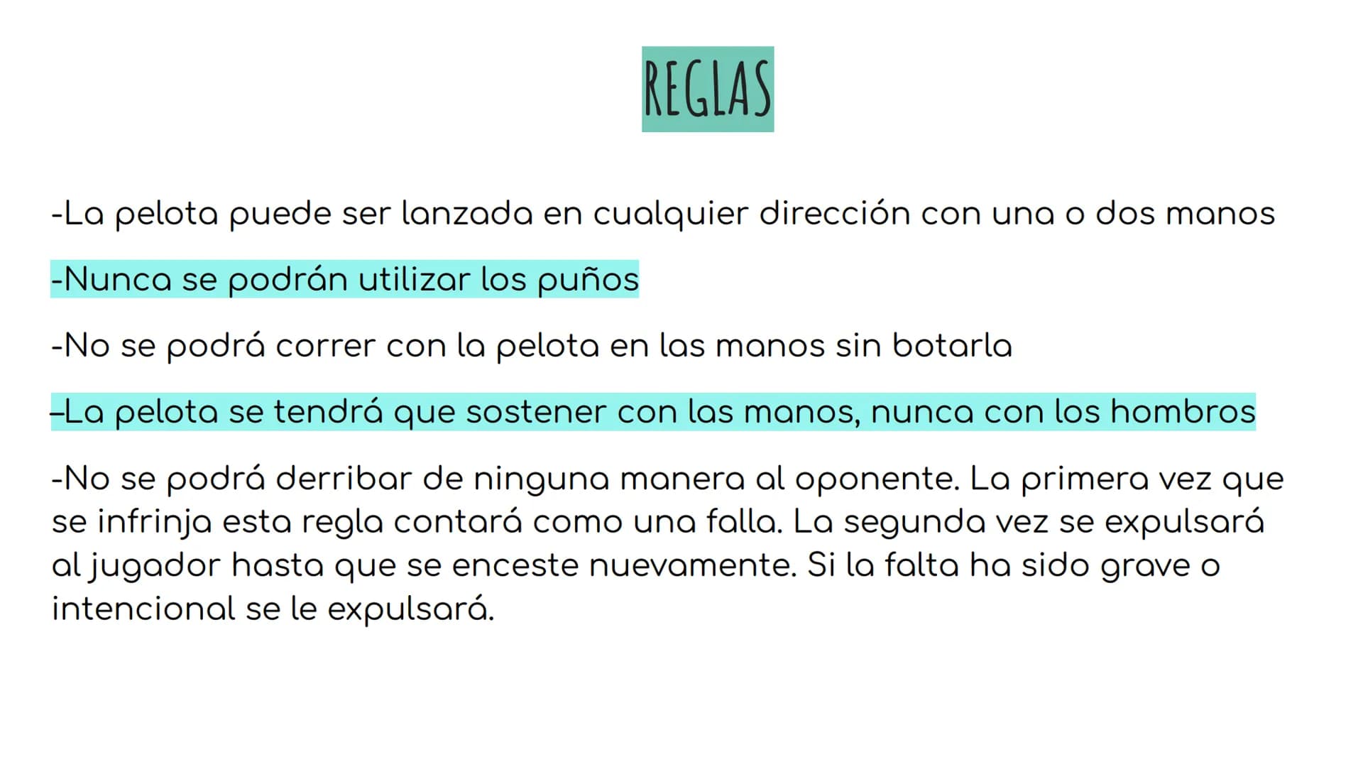 Reglas del baloncesto 