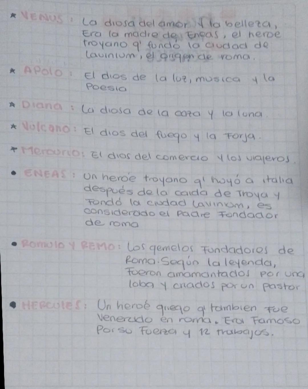# Dioses y Héroes.

ROMANOS

★Jupiter: El dios del cielo y el frueno
equivalente a zeus.
Era el rey de los dioses
e Protector de roma.

Nilo