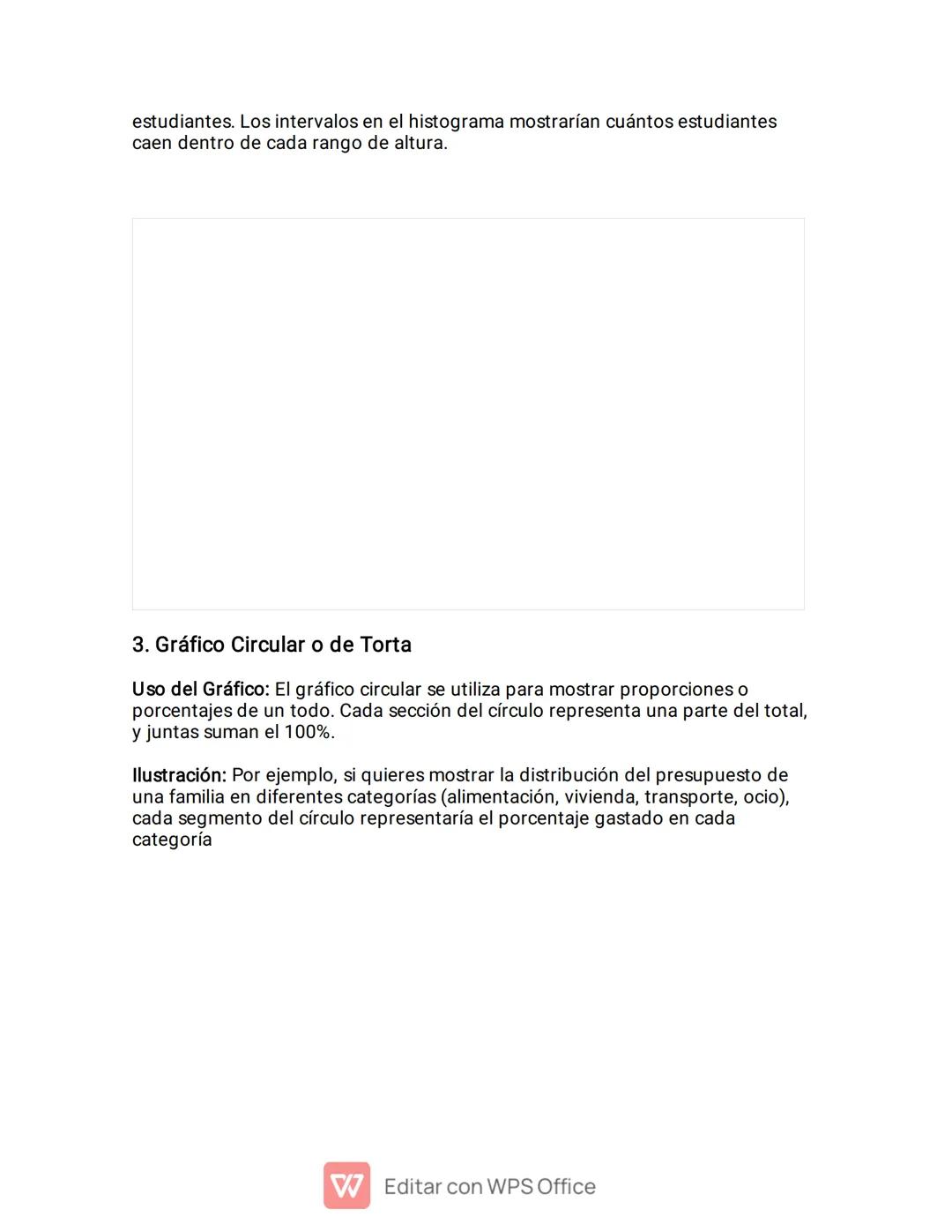 INFOGRAFIA
1. Gráfico de Barras
Uso del Gráfico: El gráfico de barras se utiliza para comparar diferentes
categorías o grupos. Las barras pu